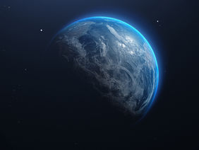 Die Erde aus dem Weltall