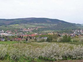 Witzenhausen ist von Bergen und Wäldern umgeben.