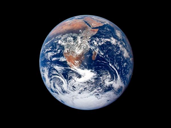 Satellitenbild der Erde
