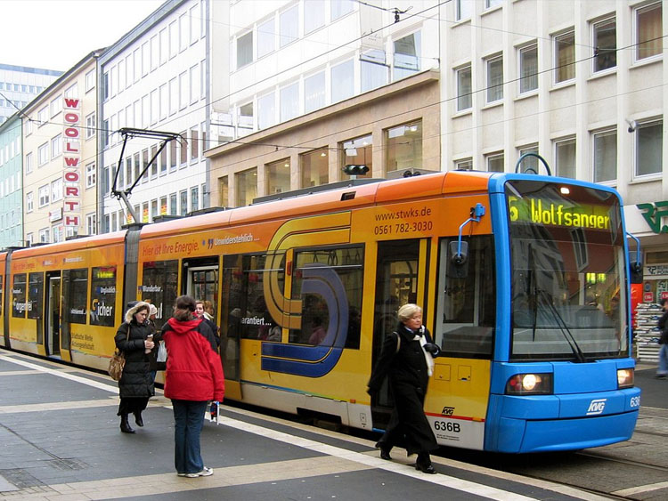 Straßenbahn in Kassel